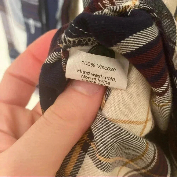 Madewell classic plaid  checkered shirt - Picture 4 of 5